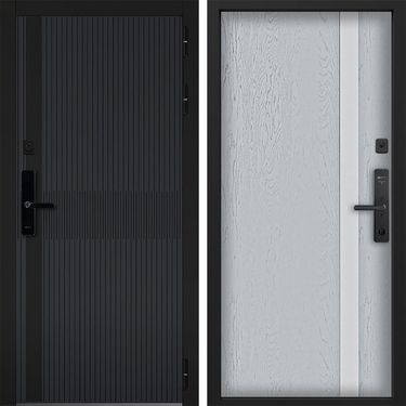 Дверь Command Doors Cyber matrix grey 6S Альберо Браш